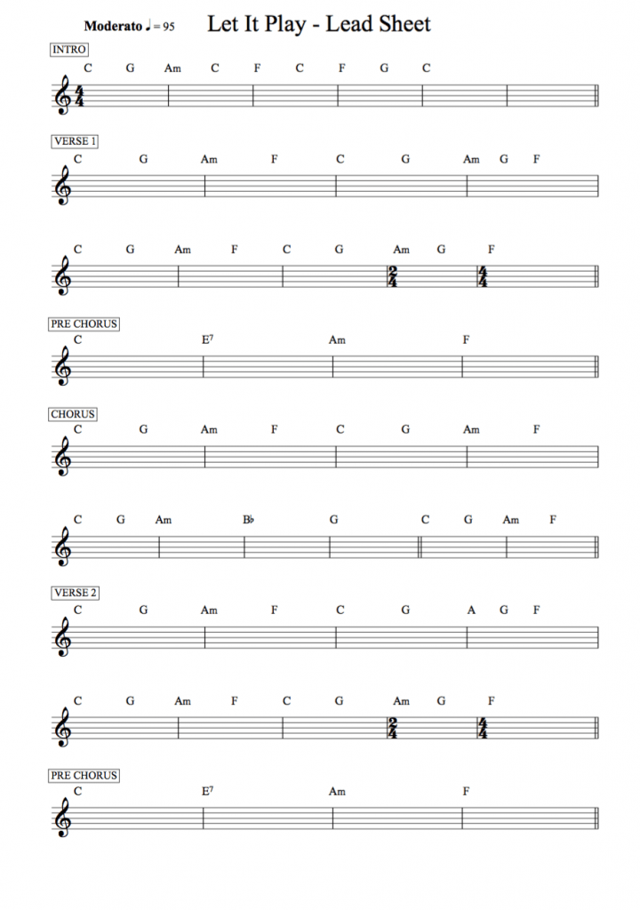 Let It Play - chords