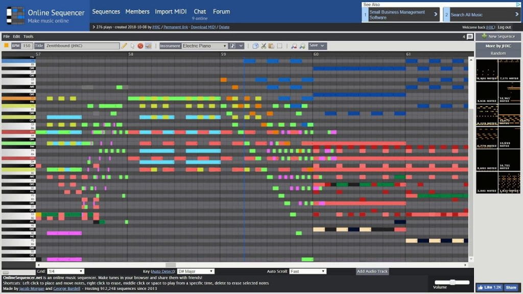 Online Sequencer